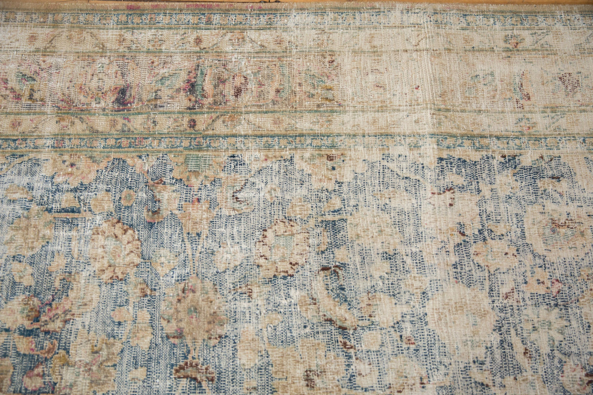 RESERVED 6.5x10.5 Vintage Distressed Meshed Carpet