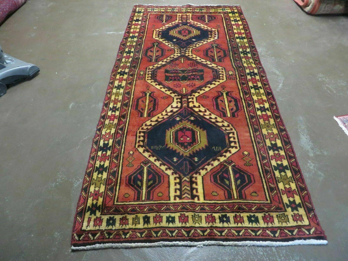 3' 4"X 7' Antique Handmade Turkish Wool Rug Organic #101 - Jewel Rugs, view 2
