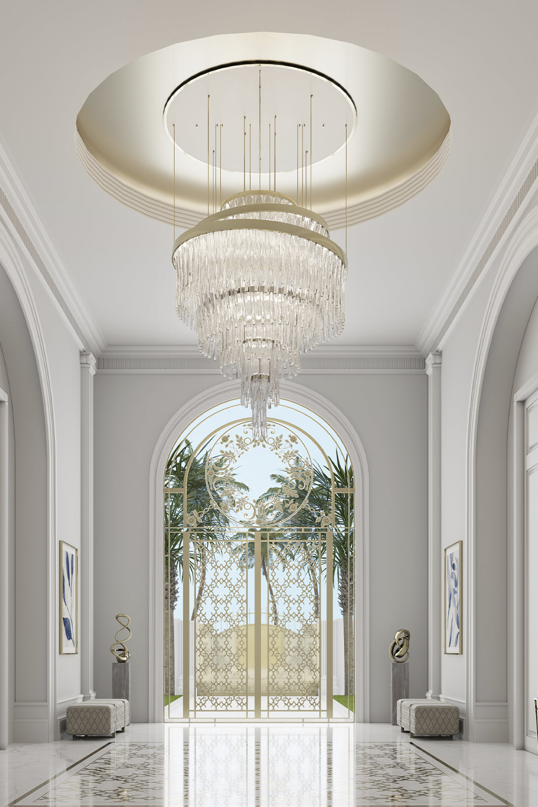 Babel Chandelier by Luxxu – view 2
