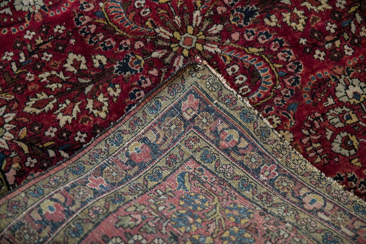 3x5 Antique German Sarouk Rug