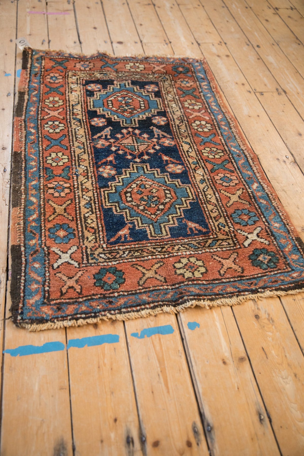 2.5x4.5 Antique Heriz Rug