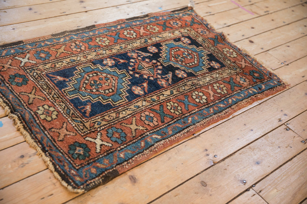 2.5x4.5 Antique Heriz Rug