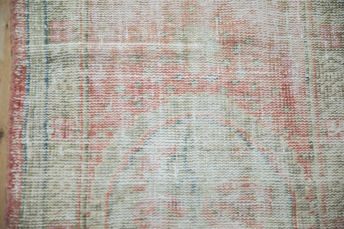 2.5x4 Vintage Distressed Oushak Rug