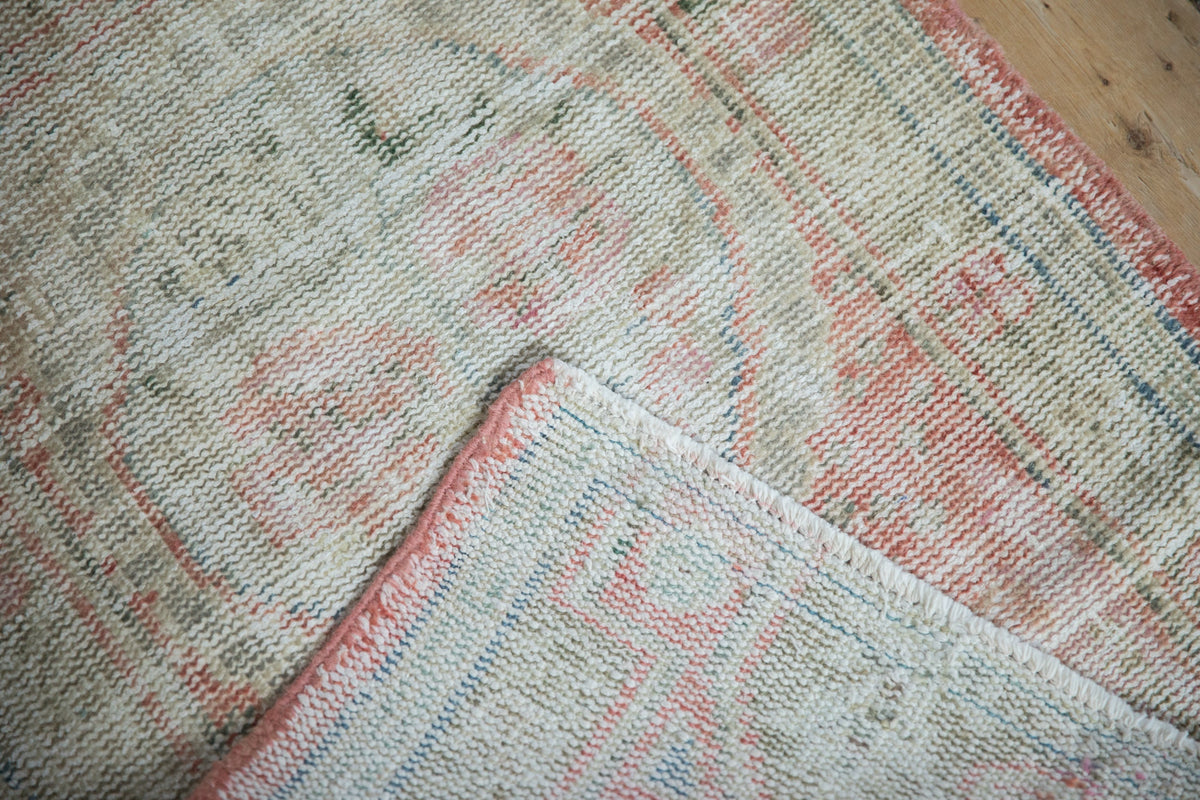 2.5x4 Vintage Distressed Oushak Rug
