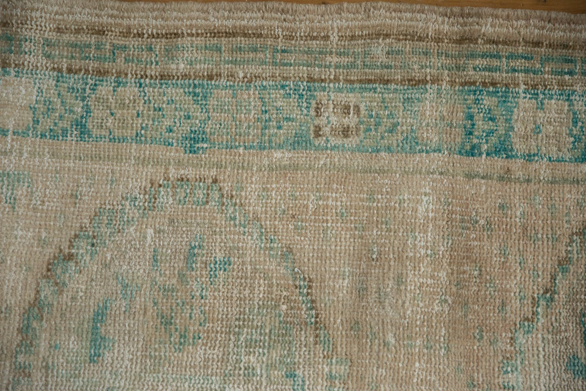 2.5x5 Vintage Distressed Oushak Rug Runner