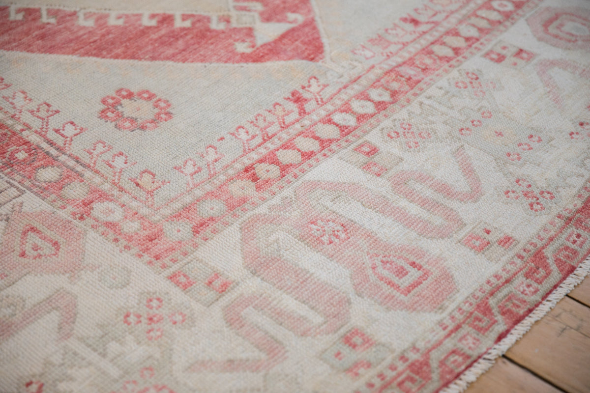 5.5x8 Vintage Distressed Oushak Carpet