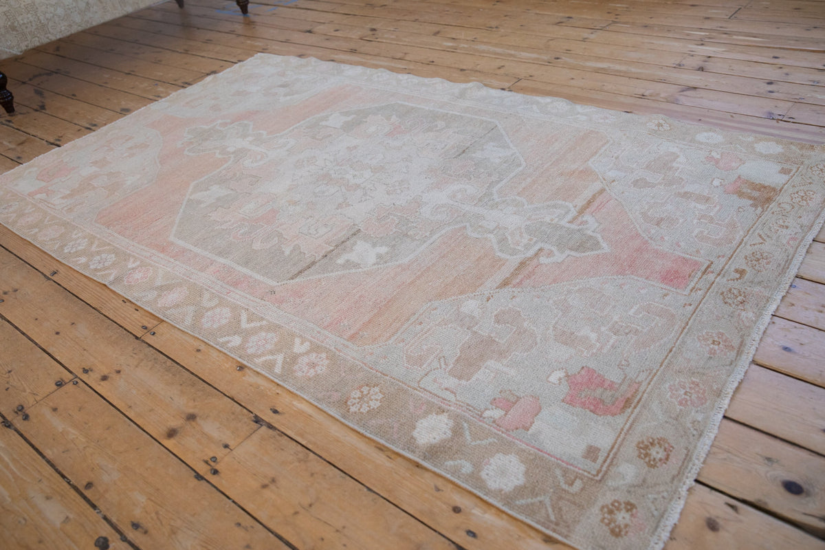 4.5x7.5 Vintage Distressed Oushak Rug