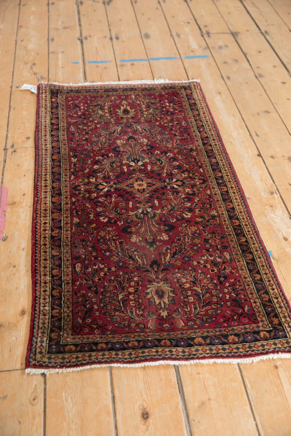 2x4 Vintage German Sarouk Rug Runner