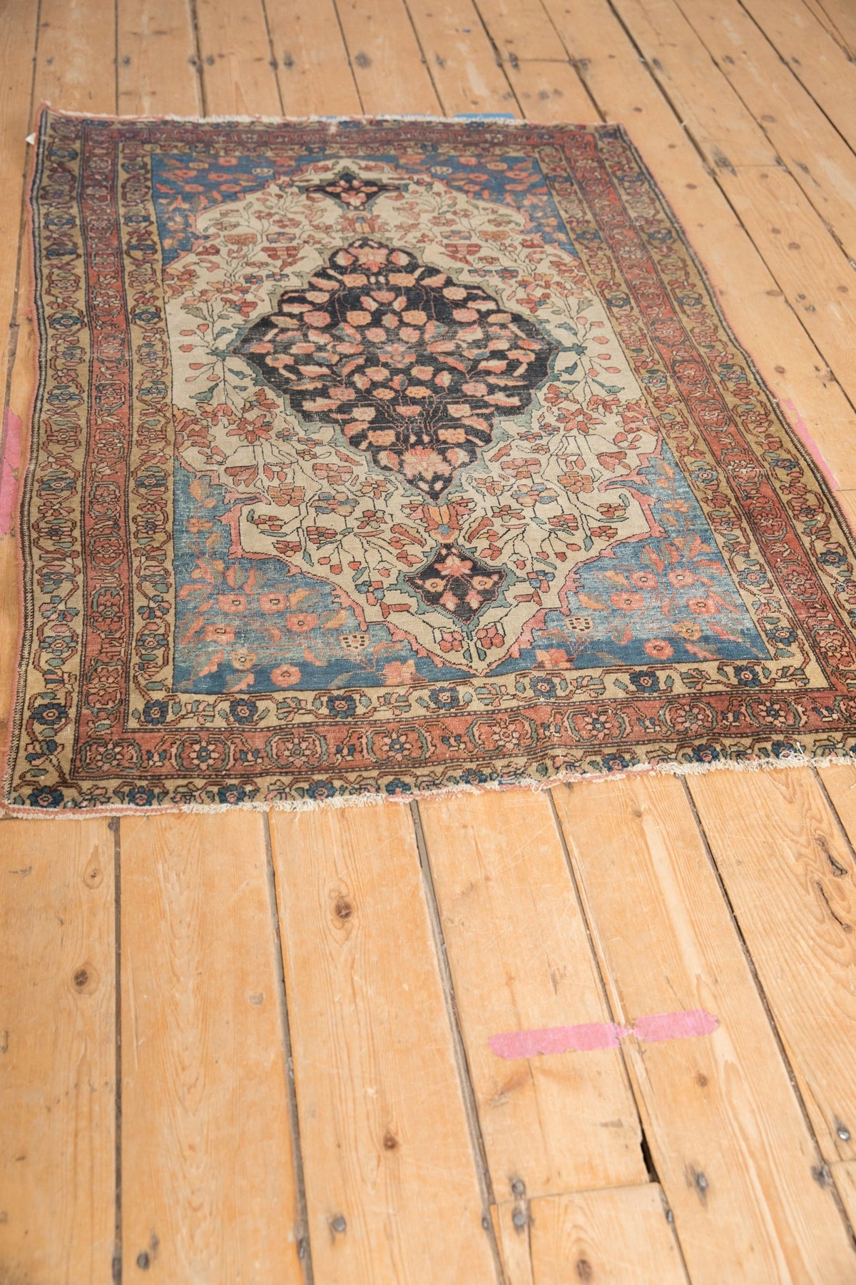 3.5x5 Antique Fine Farahan Sarouk Rug
