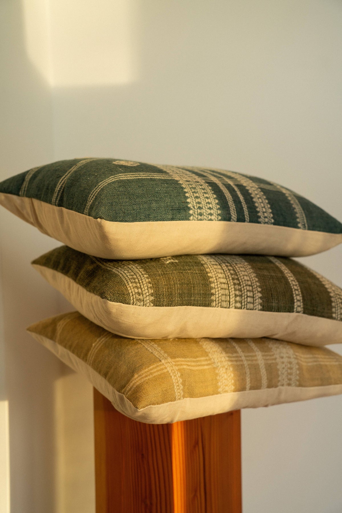 Divya Wool Handloom Pillow - Source by Studio Skara, view 3