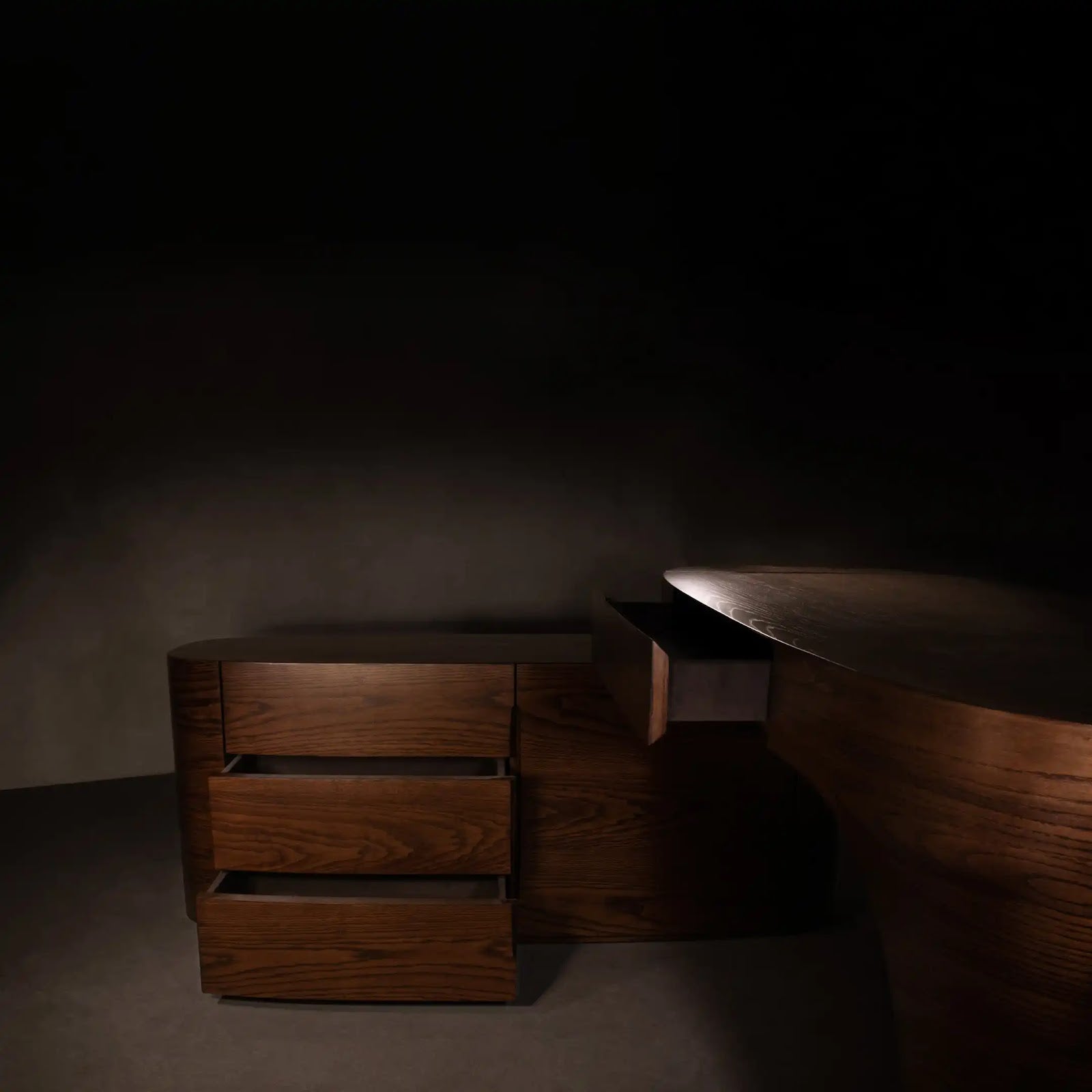 Nest-L Work Table by BEC Furniture — solid ash, view 9