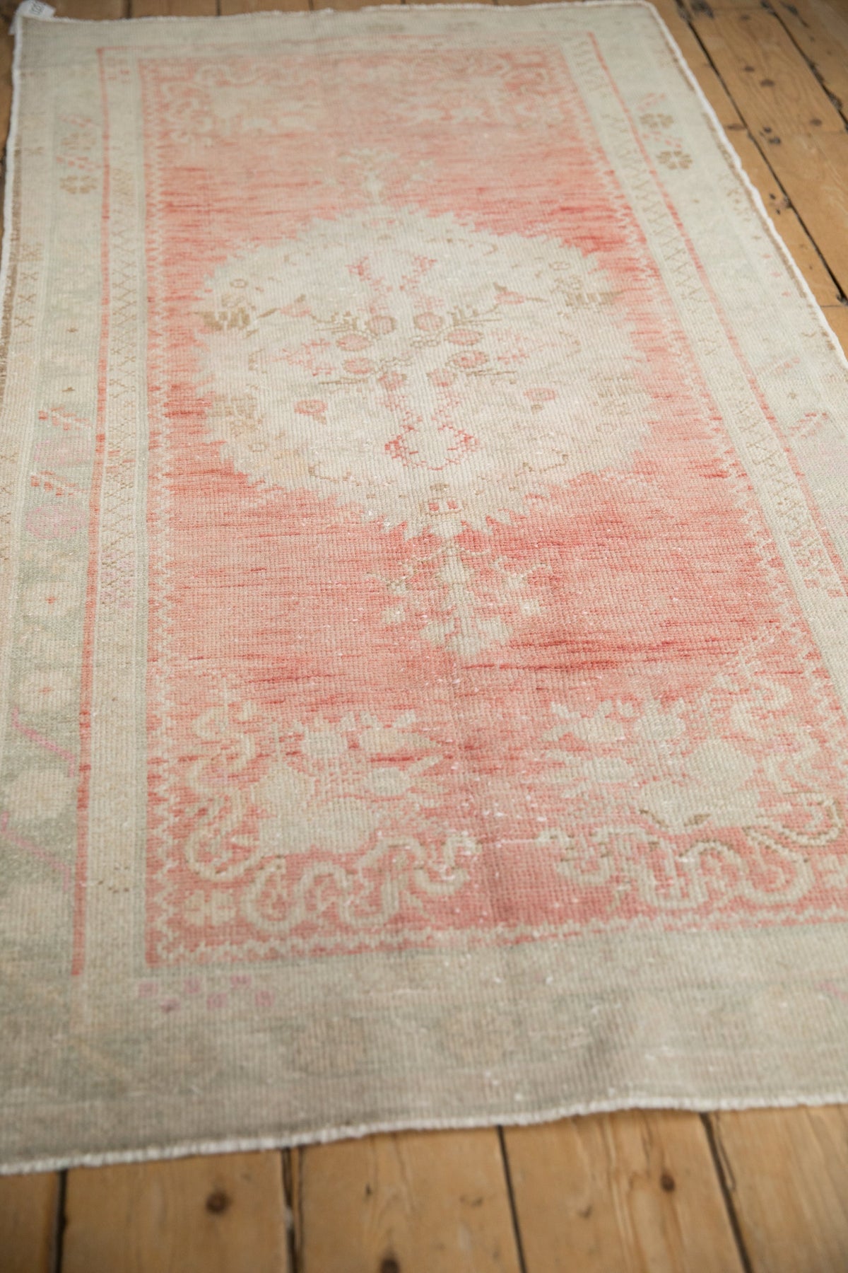 3x6 Vintage Distressed Oushak Rug Runner