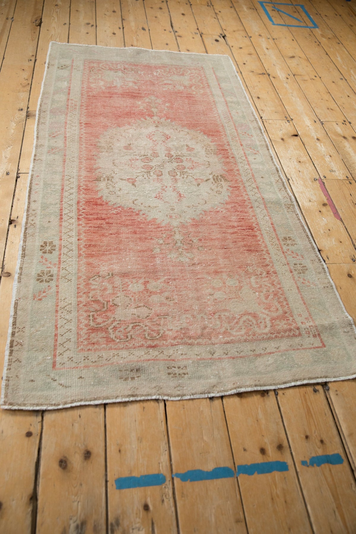 3x6 Vintage Distressed Oushak Rug Runner
