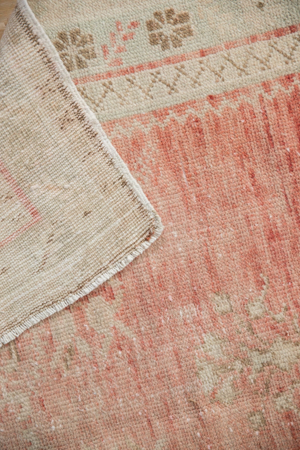 3x6 Vintage Distressed Oushak Rug Runner