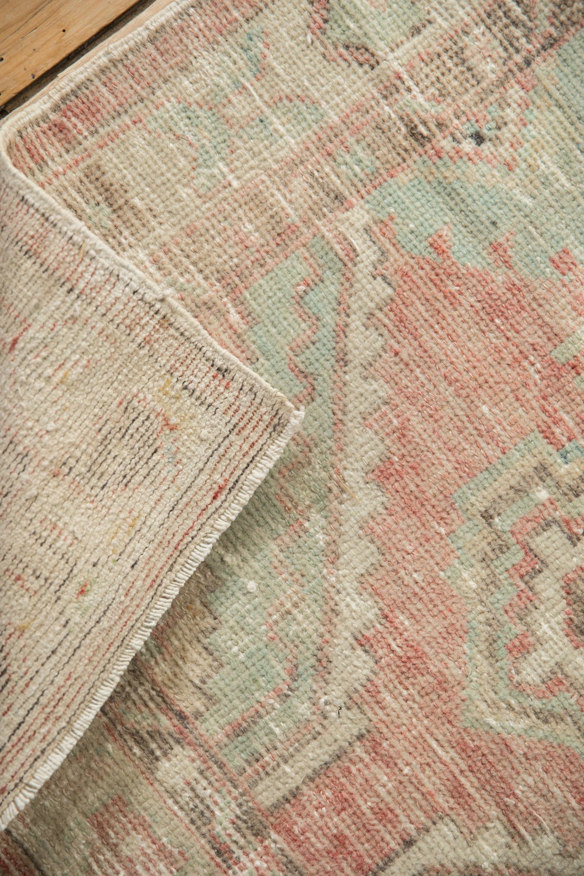 2.5x5 Vintage Distressed Oushak Rug Runner