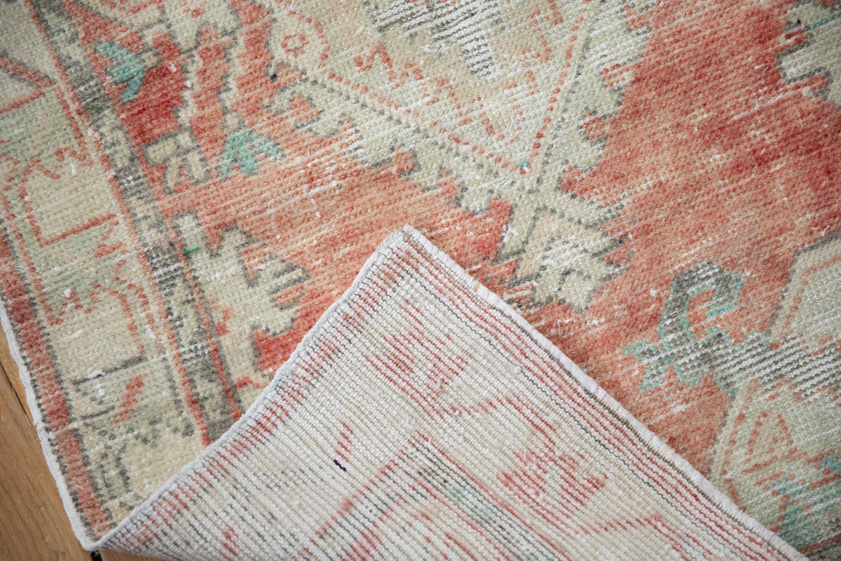 2.5x5 Vintage Distressed Oushak Rug Runner