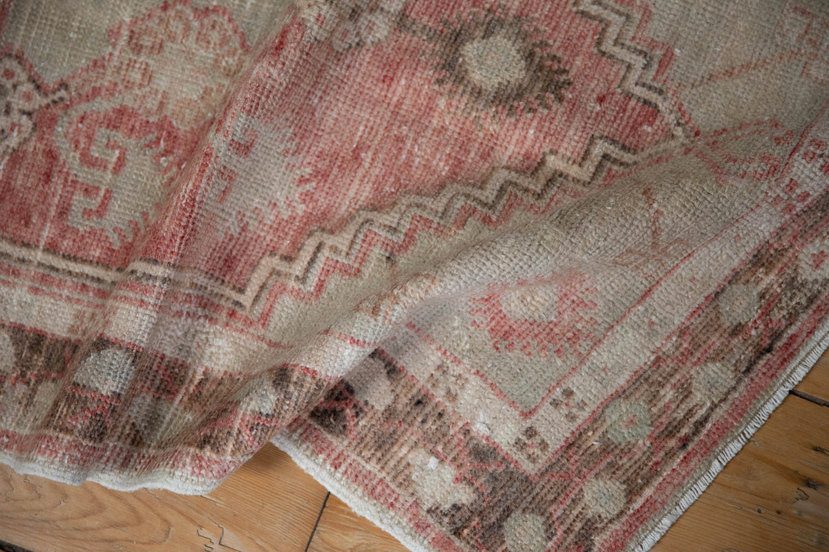 2.5x5 Vintage Distressed Oushak Rug Runner