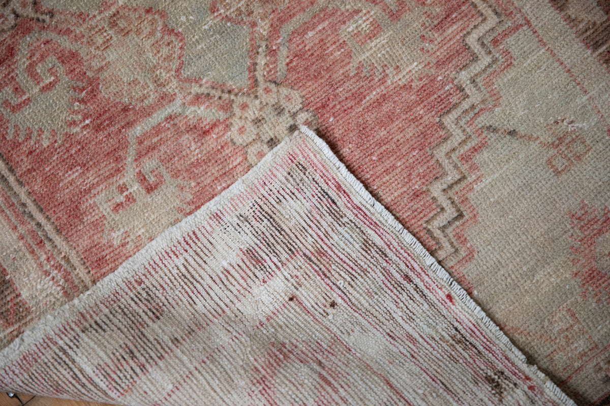 2.5x5 Vintage Distressed Oushak Rug Runner