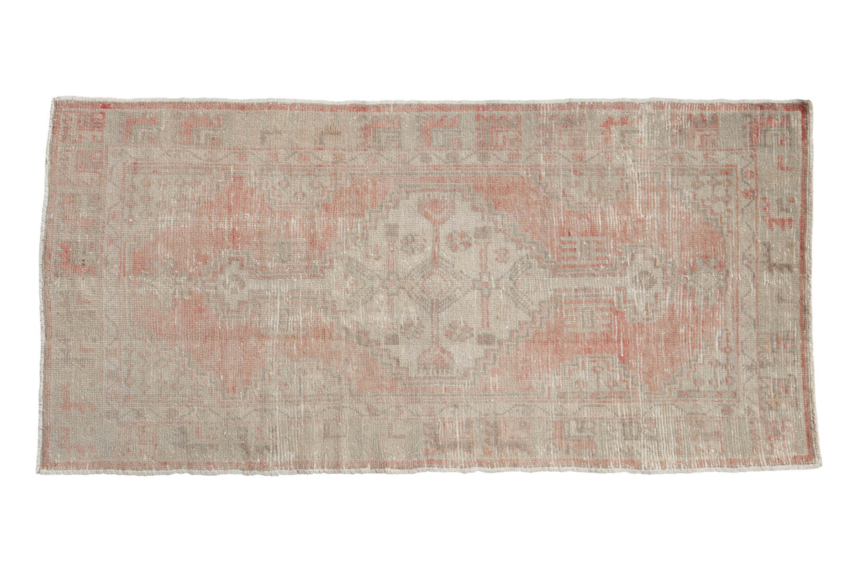 2.5x5 Vintage Distressed Oushak Rug Runner