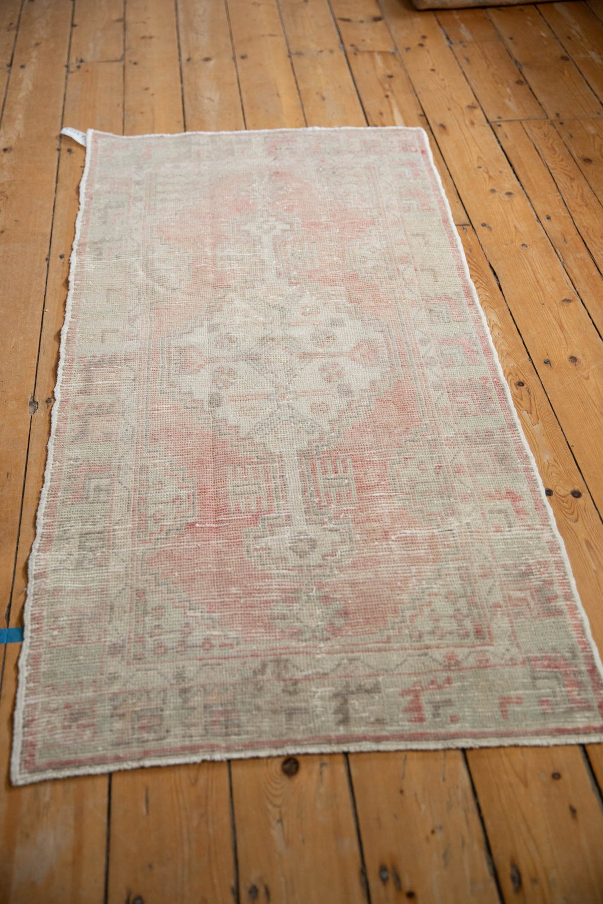 2.5x5 Vintage Distressed Oushak Rug Runner