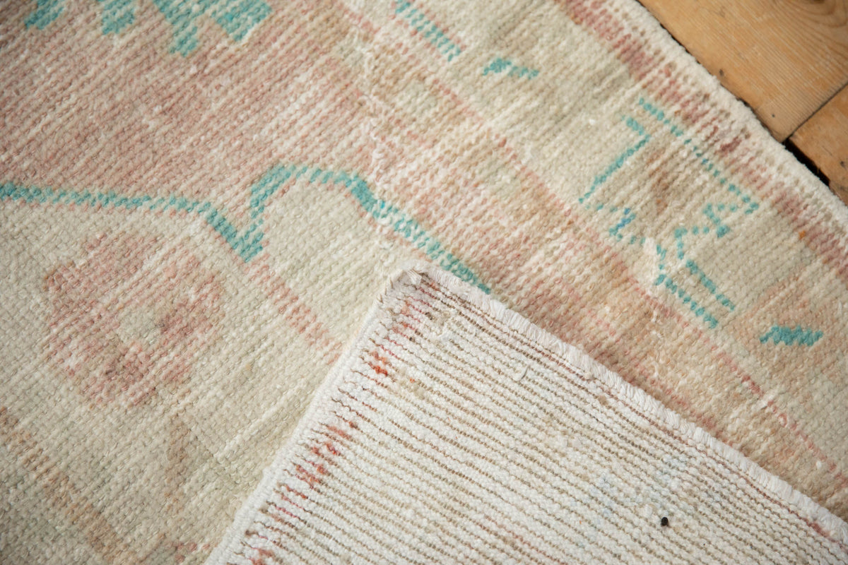 2.5x5 Vintage Distressed Oushak Rug Runner
