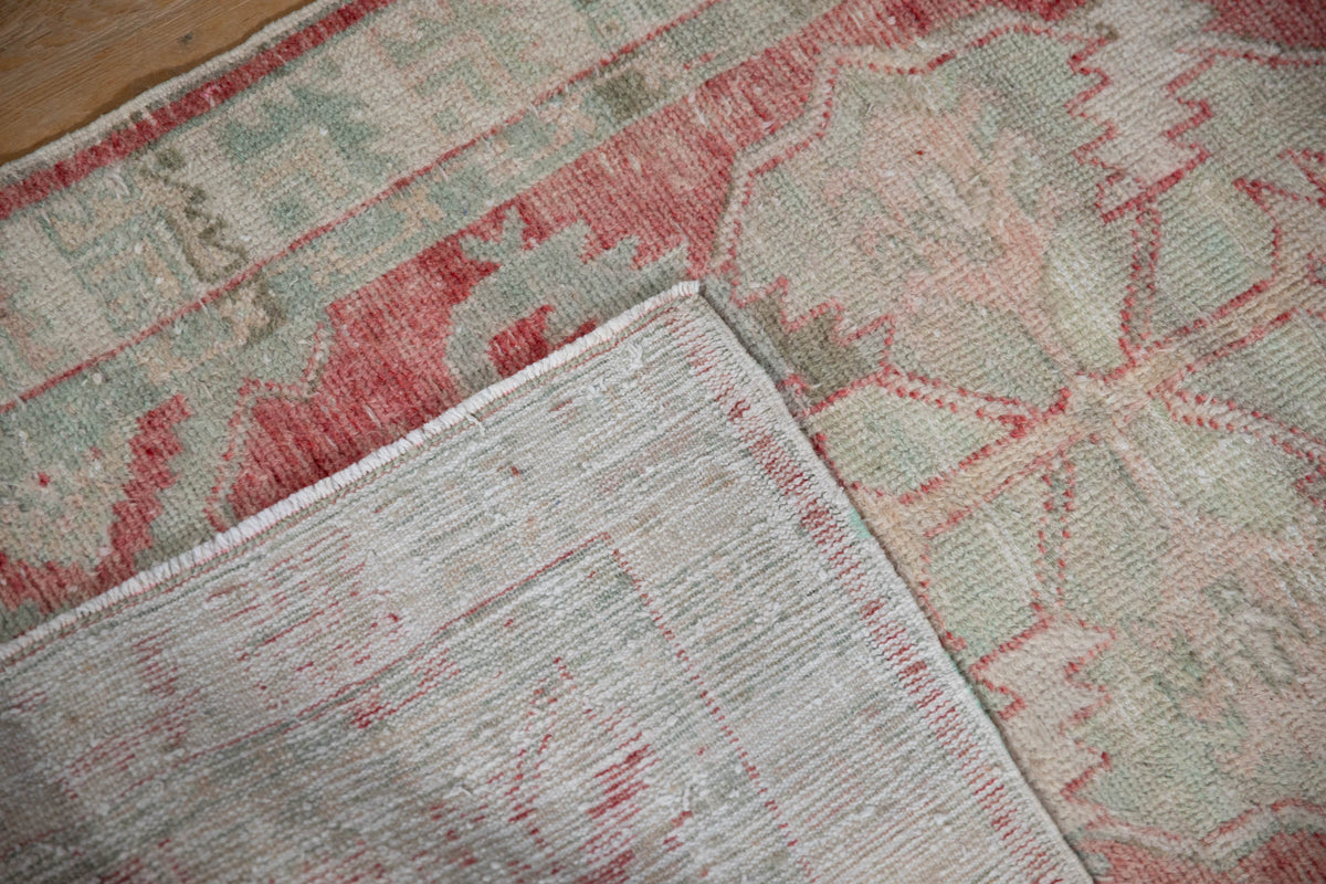 2.5x5 Vintage Distressed Oushak Rug Runner