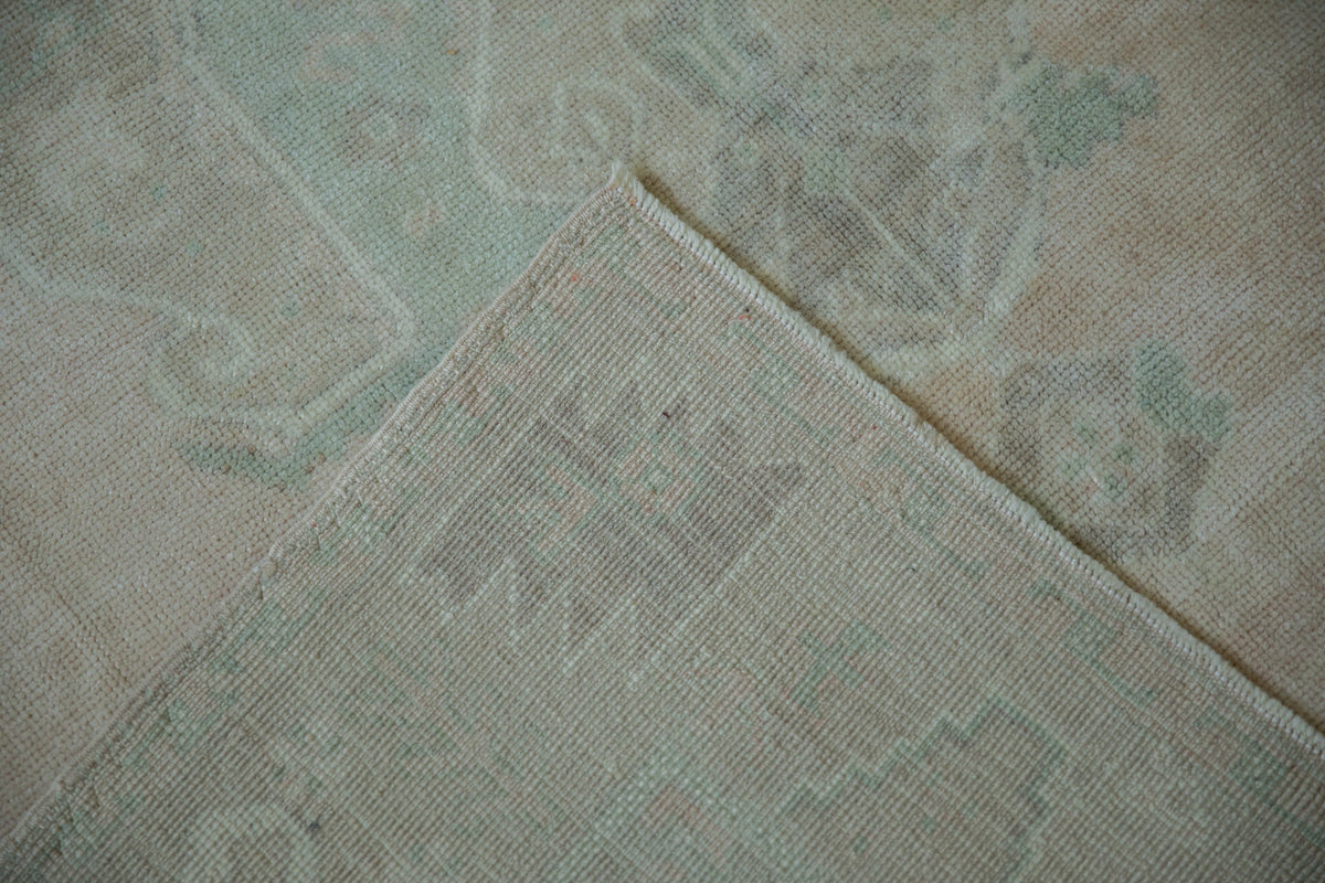 5.5x8.5 Vintage Distressed Oushak Carpet