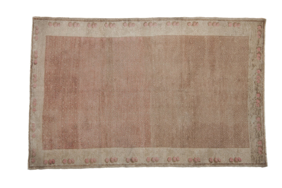 4x6 Vintage Distressed Oushak Rug