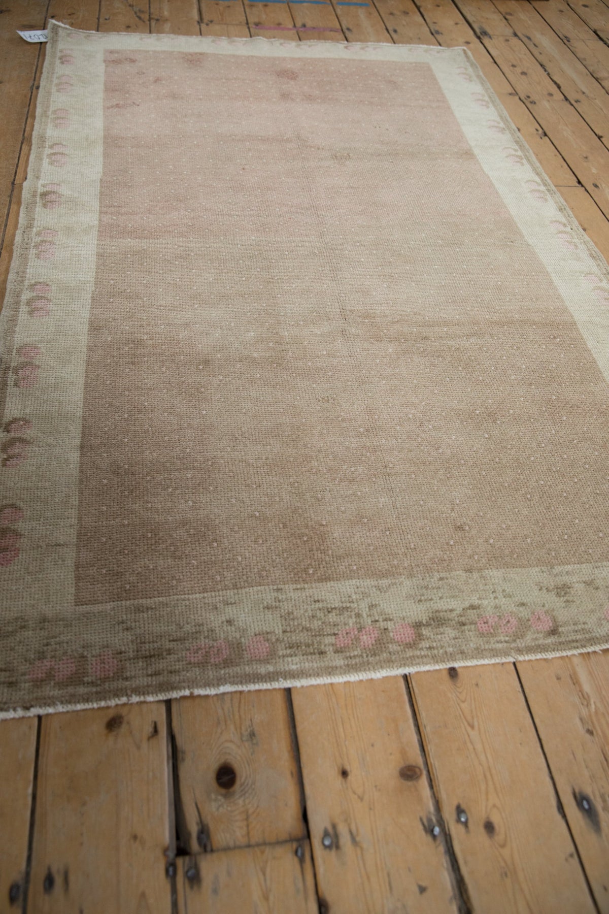 4x6 Vintage Distressed Oushak Rug