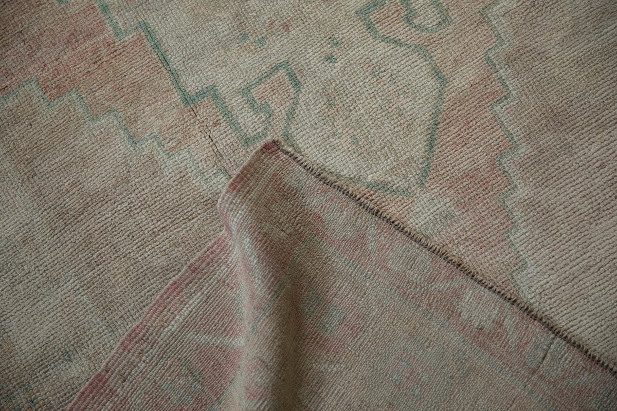 4x7.5 Vintage Distressed Oushak Rug