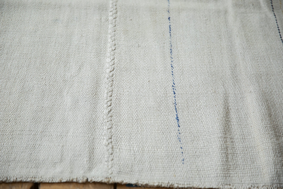 5x7 Vintage Hemp Kilim Rug