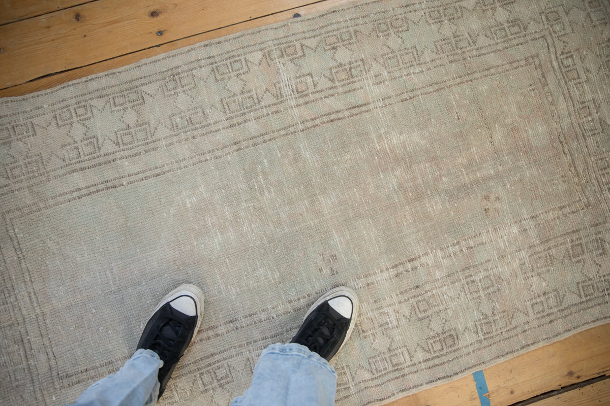 3x5.5 Vintage Distressed Oushak Rug