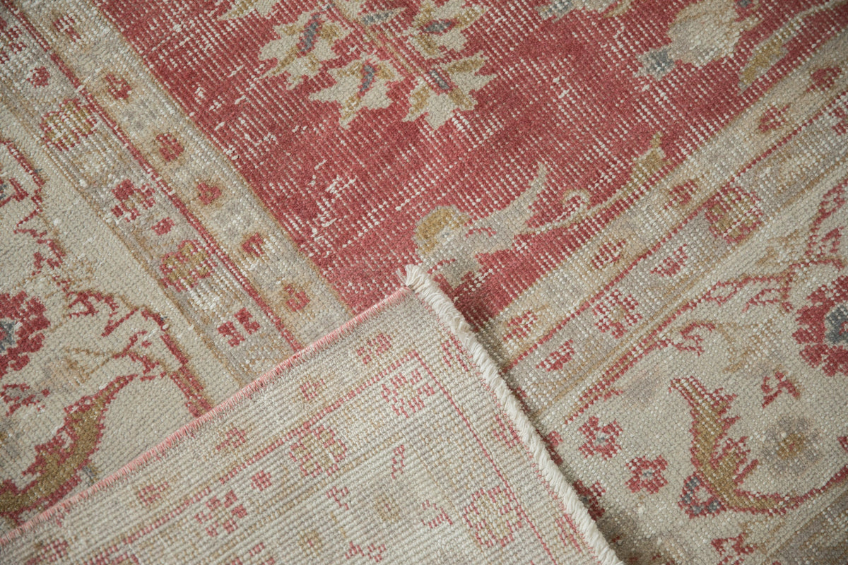 7x10.5 Vintage Distressed Oushak Carpet