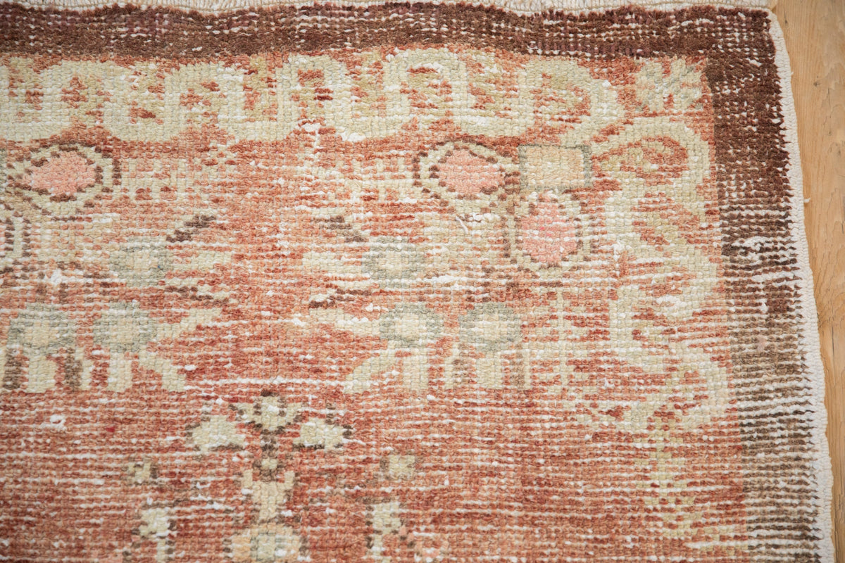 2.5x5 Vintage Distressed Oushak Rug Runner