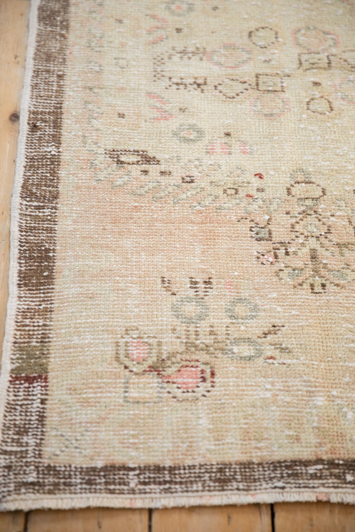 2.5x5 Vintage Distressed Oushak Rug Runner