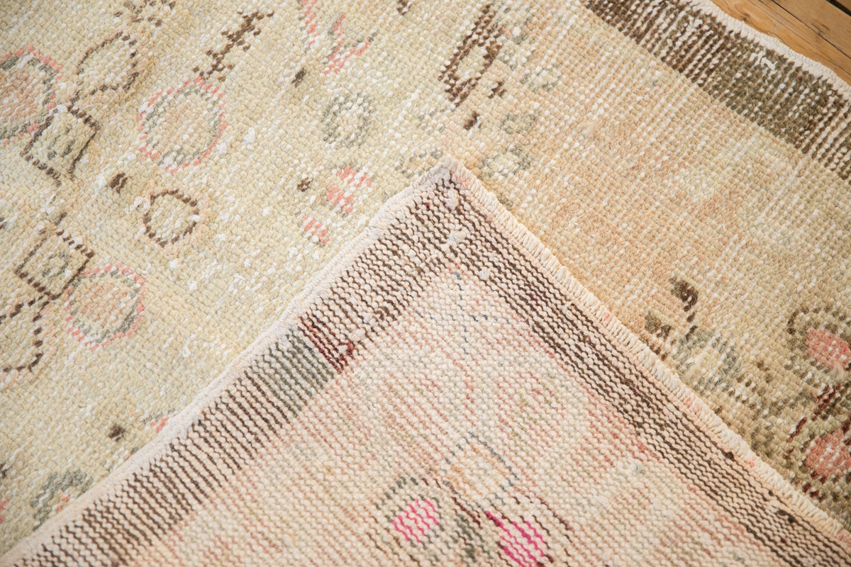 2.5x5 Vintage Distressed Oushak Rug Runner