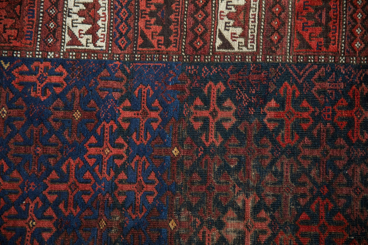 3x4.5 Antique Belouch Rug