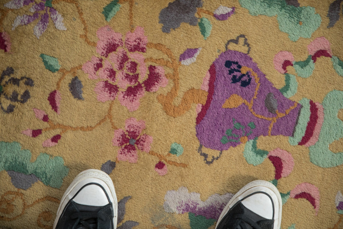 2x4 Antique Art Deco Rug Runner