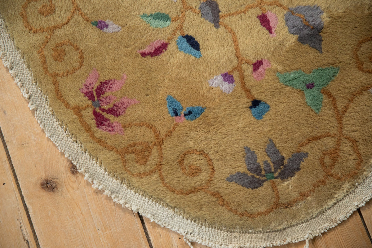 2x4 Antique Art Deco Rug Runner