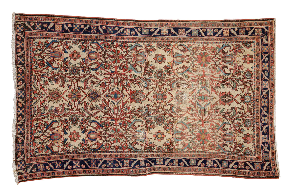 4x7 Antique Fine Malayer Rug