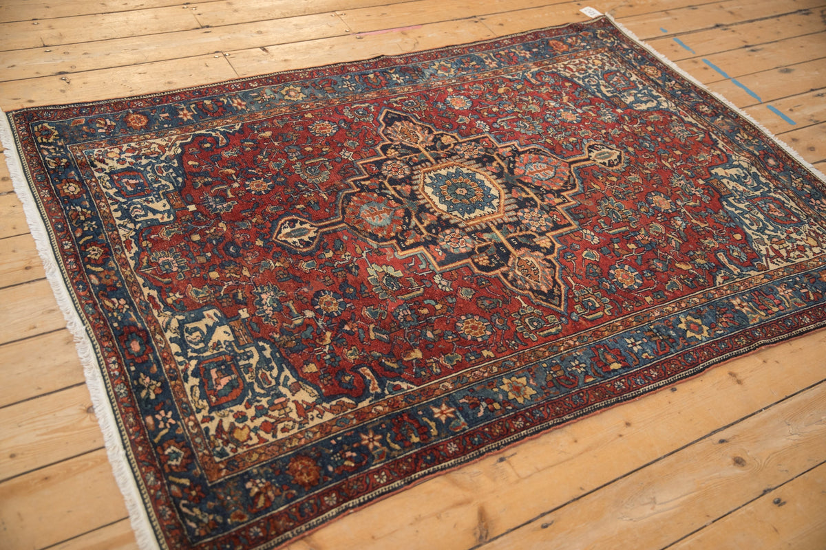 4.5x6 Antique Fine Malayer Rug