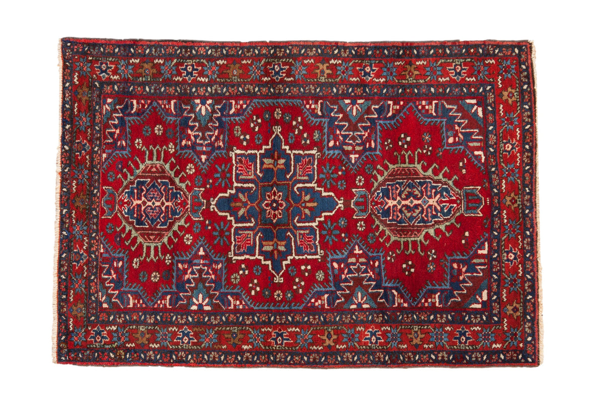 3x4.5 Vintage Fine Karaja Rug