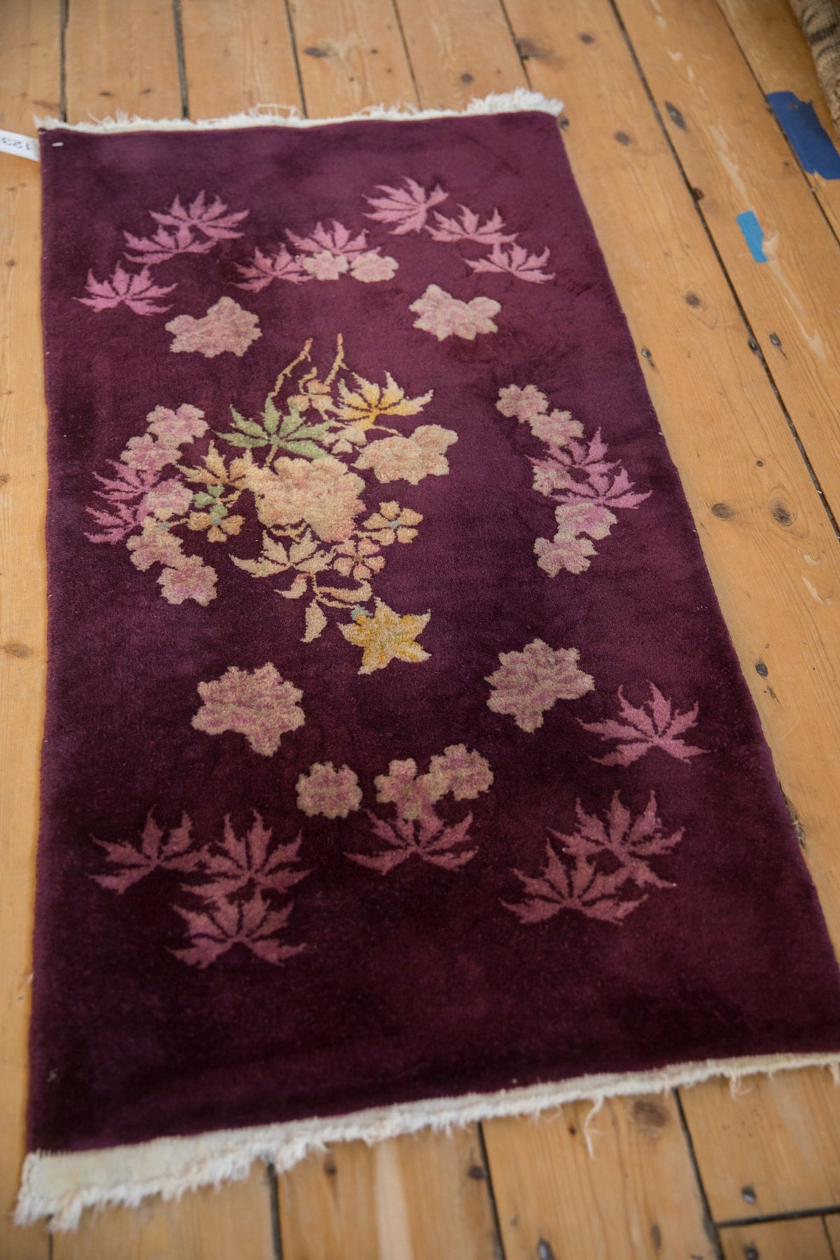 2x4 Antique Art Deco Rug Runner