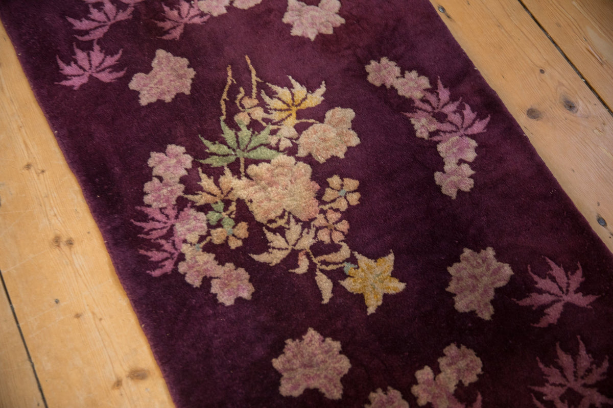 2x4 Antique Art Deco Rug Runner