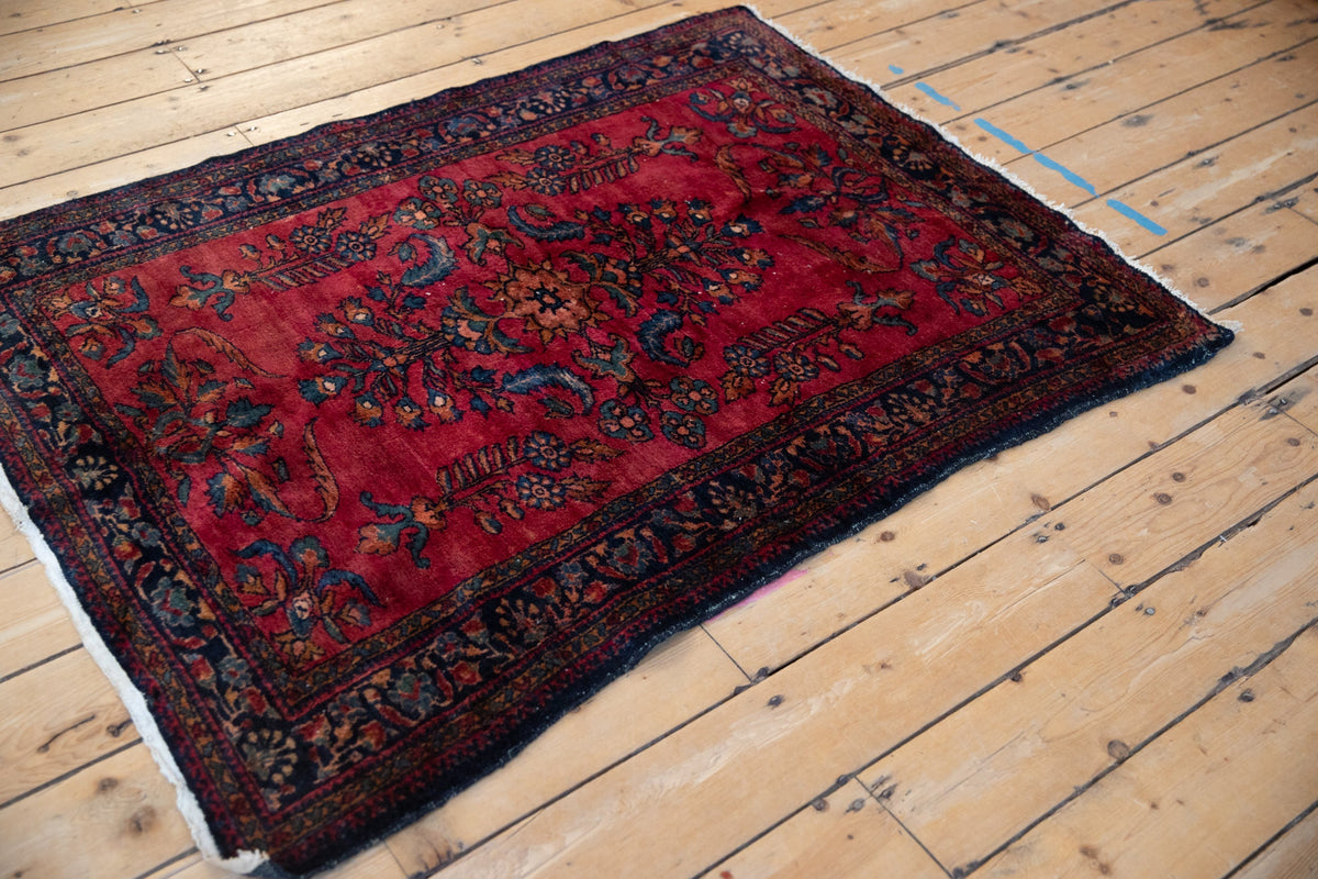 3.5x5 Vintage Fine Lilihan Rug