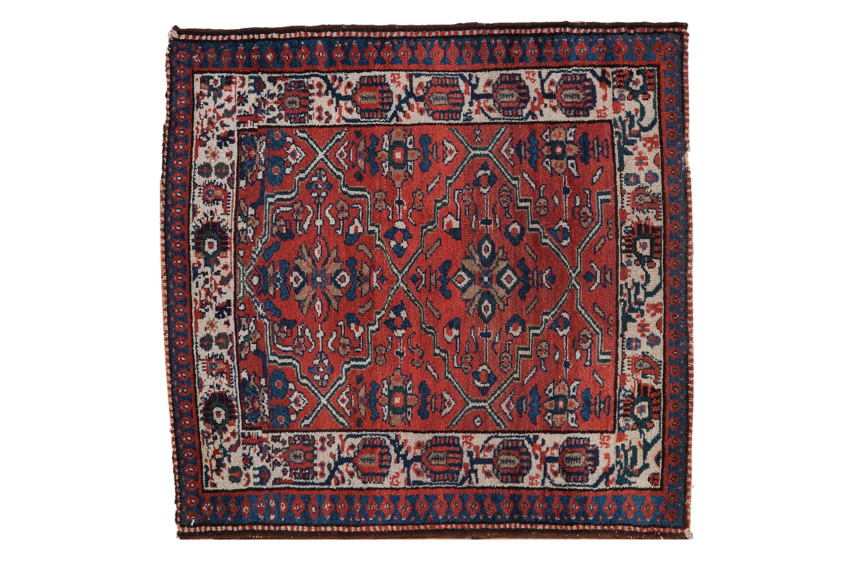 2.5x3 Vintage Malayer Square Rug