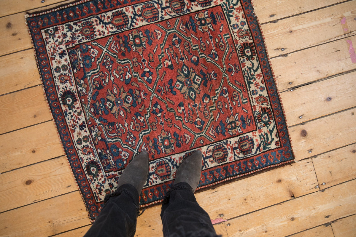 2.5x3 Vintage Malayer Square Rug