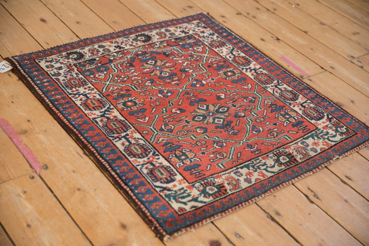 2.5x3 Vintage Malayer Square Rug