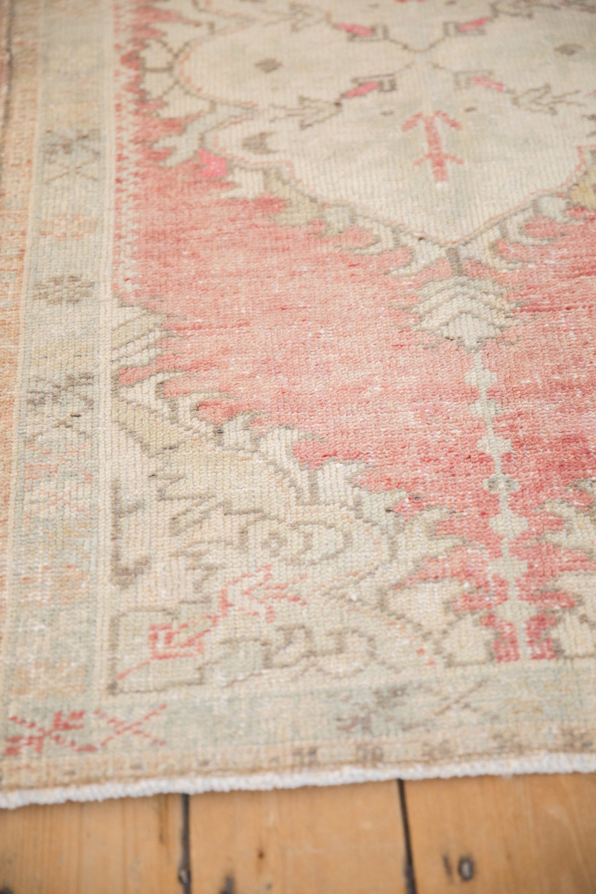 2.5x5 Vintage Distressed Oushak Rug Runner
