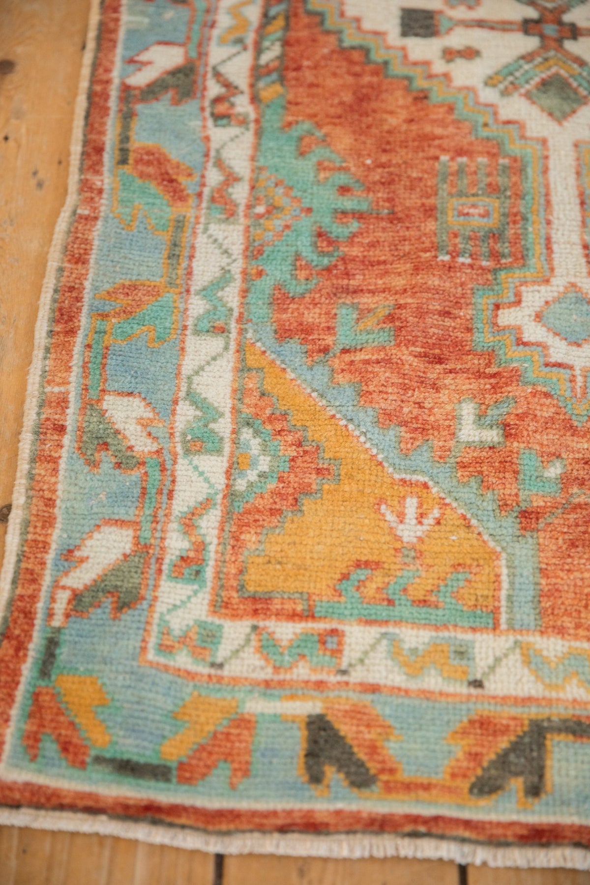 2.5x5.5 Vintage Oushak Rug Runner
